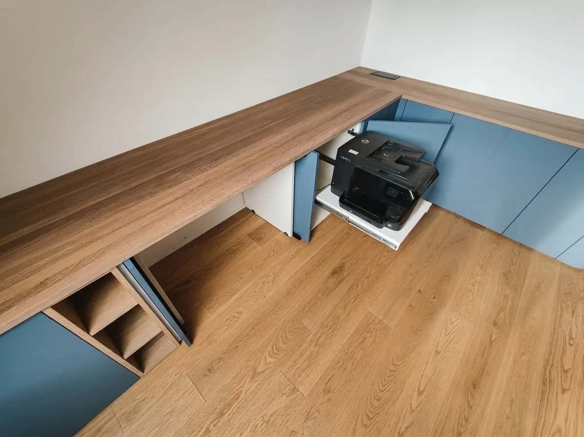 Agencement de bureau, finition cintrée — 2
