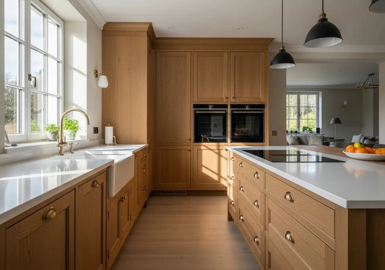 Conception et ergonomie d'une cuisine sur-mesure : le guide d'ébéniste