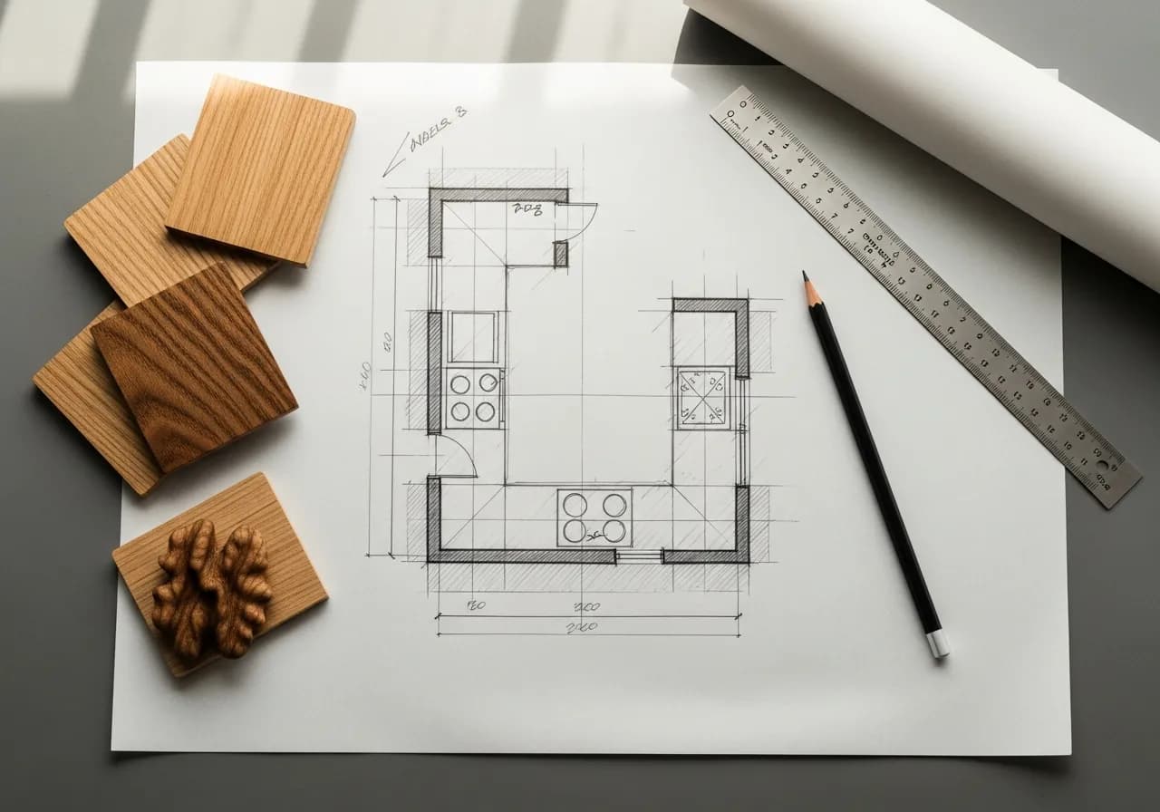 Conception et ergonomie d'une cuisine sur-mesure : le guide d'ébéniste — image 1